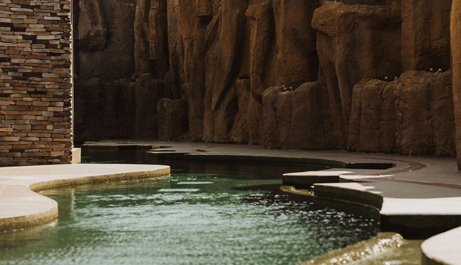 Heated Outdoor Salt-Water Lagoon