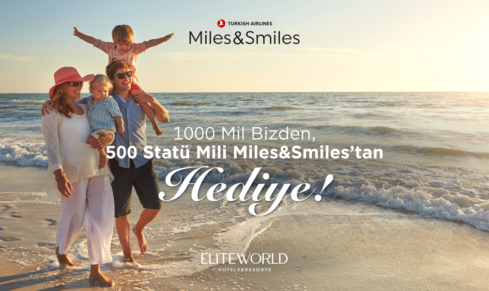 Get 1,000 Bonus Miles from Us and 500 Status Miles from Miles&Smiles On Us!