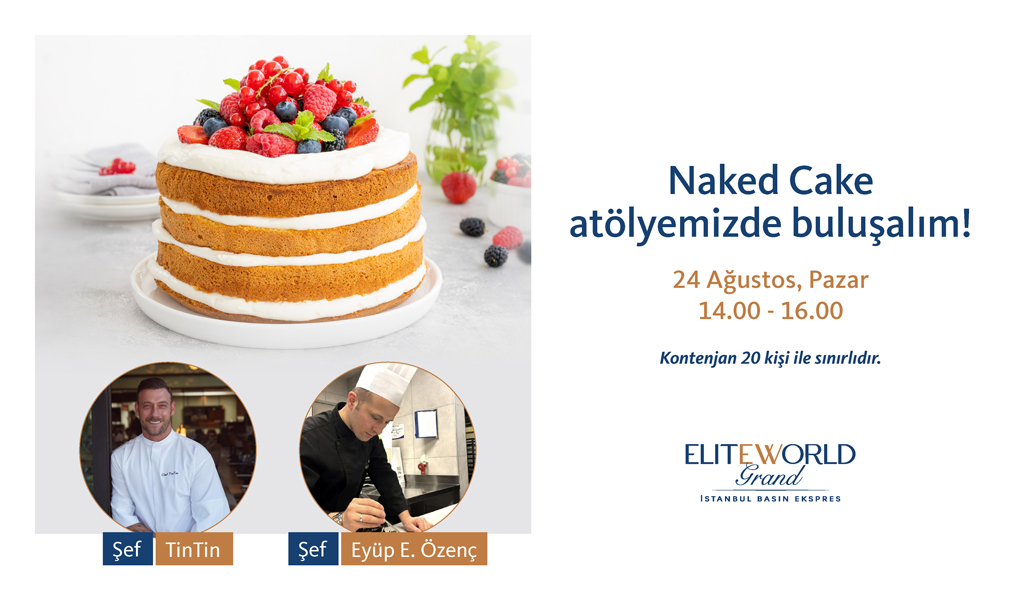 Elite World Grand İstanbul Basın Ekspres’te Meyveli Naked Pasta Workshop’u