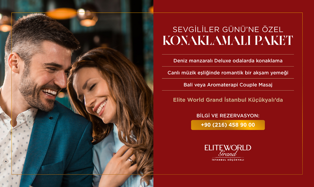 Aşkın En Güzel Hali Elite World Grand İstanbul Küçükyalı’da
