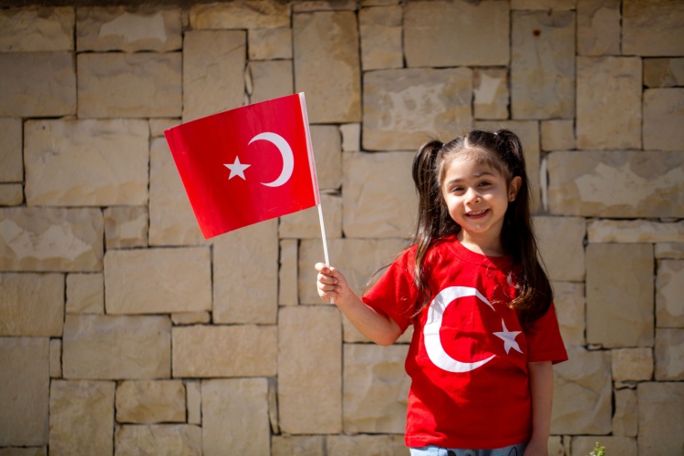 The Story of April 23rd National Sovereignty and Children's Day, Colored by the Joy of Children