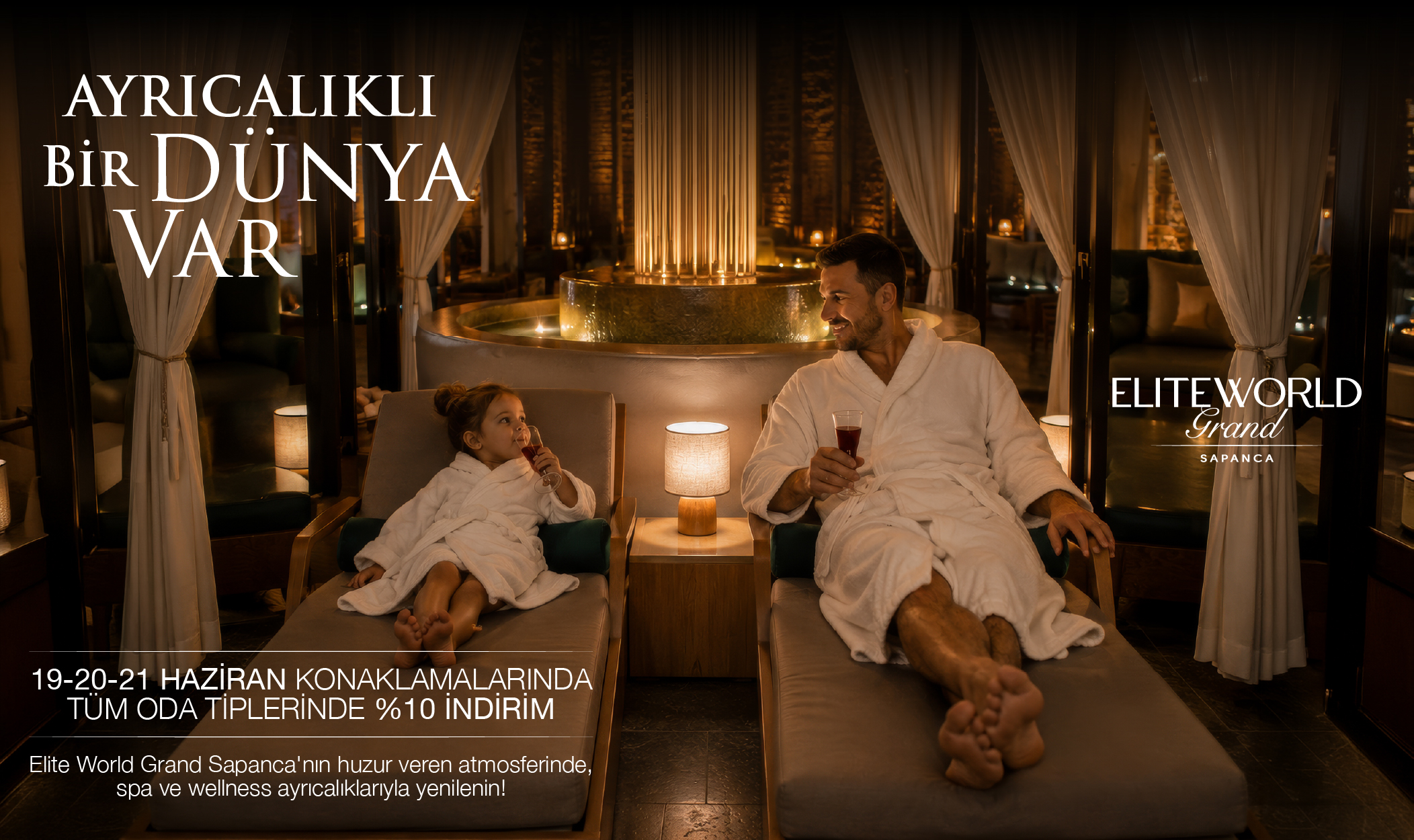 Elite World Grand Sapanca’da Doğayla İç İçe Bir Babalar Günü Kaçamağı