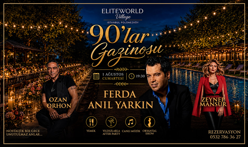 90'lar Gazinosu ile Nostalji Dolu Bir Gece