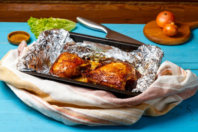 Cooking it with Foil