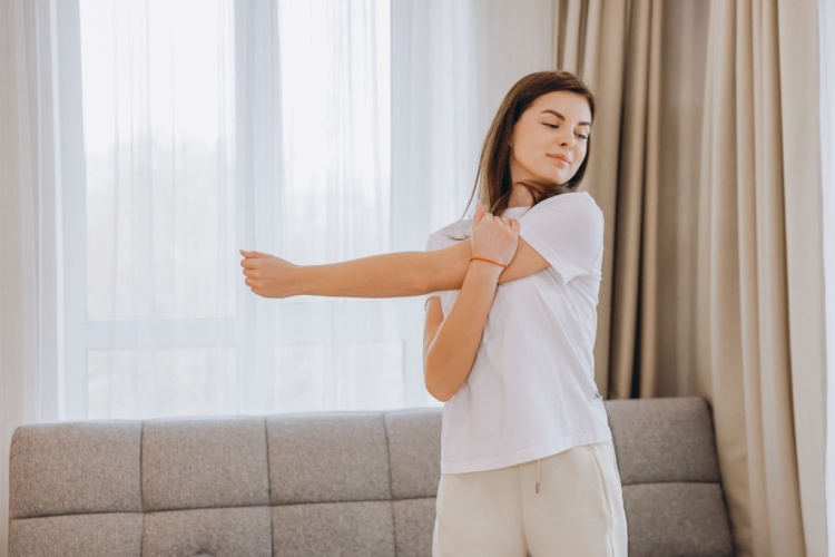 Perform Gentle Stretching Movements