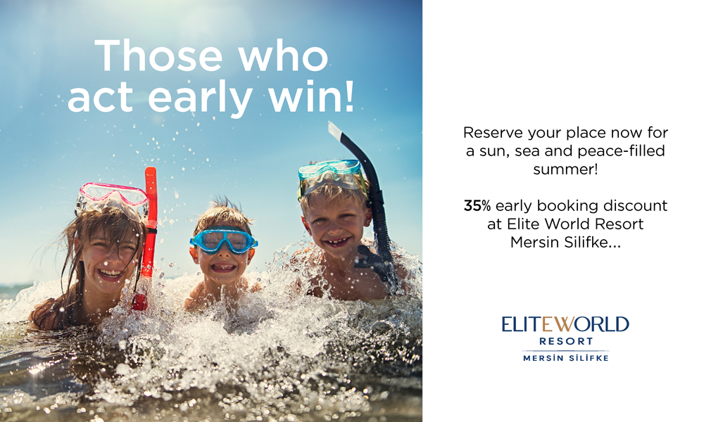 Up to 35% Early Booking Discount at Elite World Resort Mersin Silifke