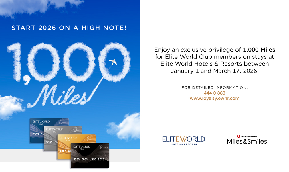 Start 2026 on a High Note with a 1,000 Miles & Smiles Miles Opportunity!